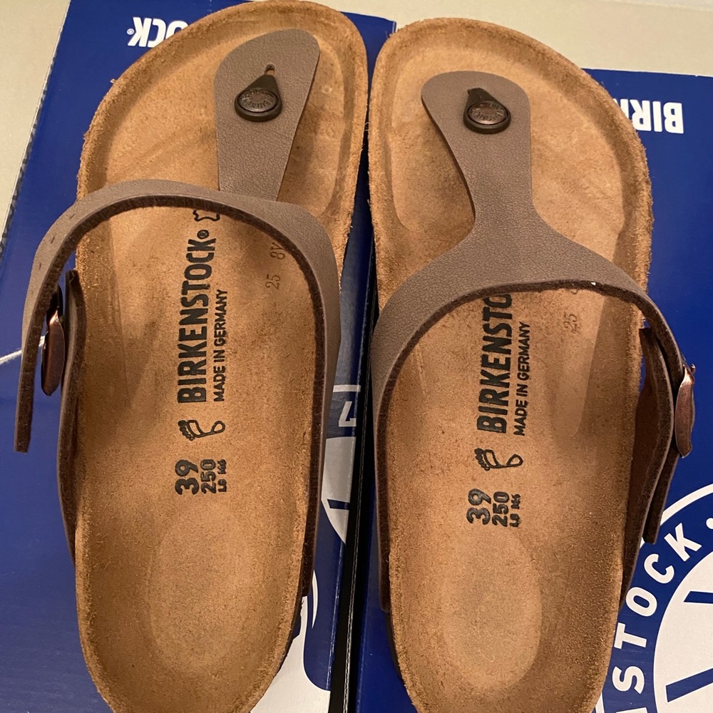 Birkenstock Gizeh 39 mocca
